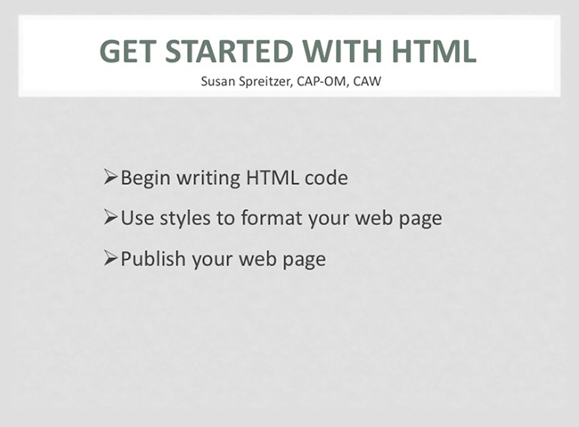 Image from video: Get Started With HTML